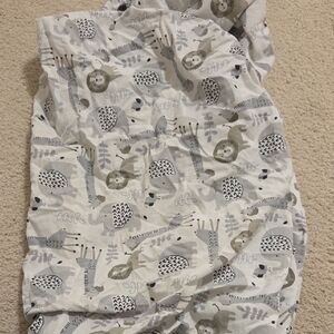 Lambs & Ivy Crib Sheet Animal Safari Print